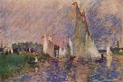 Pierre-Auguste Renoir Regatta bei Argenteuil oil on canvas